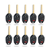Keyless Entry Remote Control 433MHZ Repacement for 2011-2014 Subaru Outback Legacy CWTWB1U811 G CHIP  KR-G4SD-10